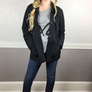 VNT (Vintage) Mulberry Street Black Quilted Jacket